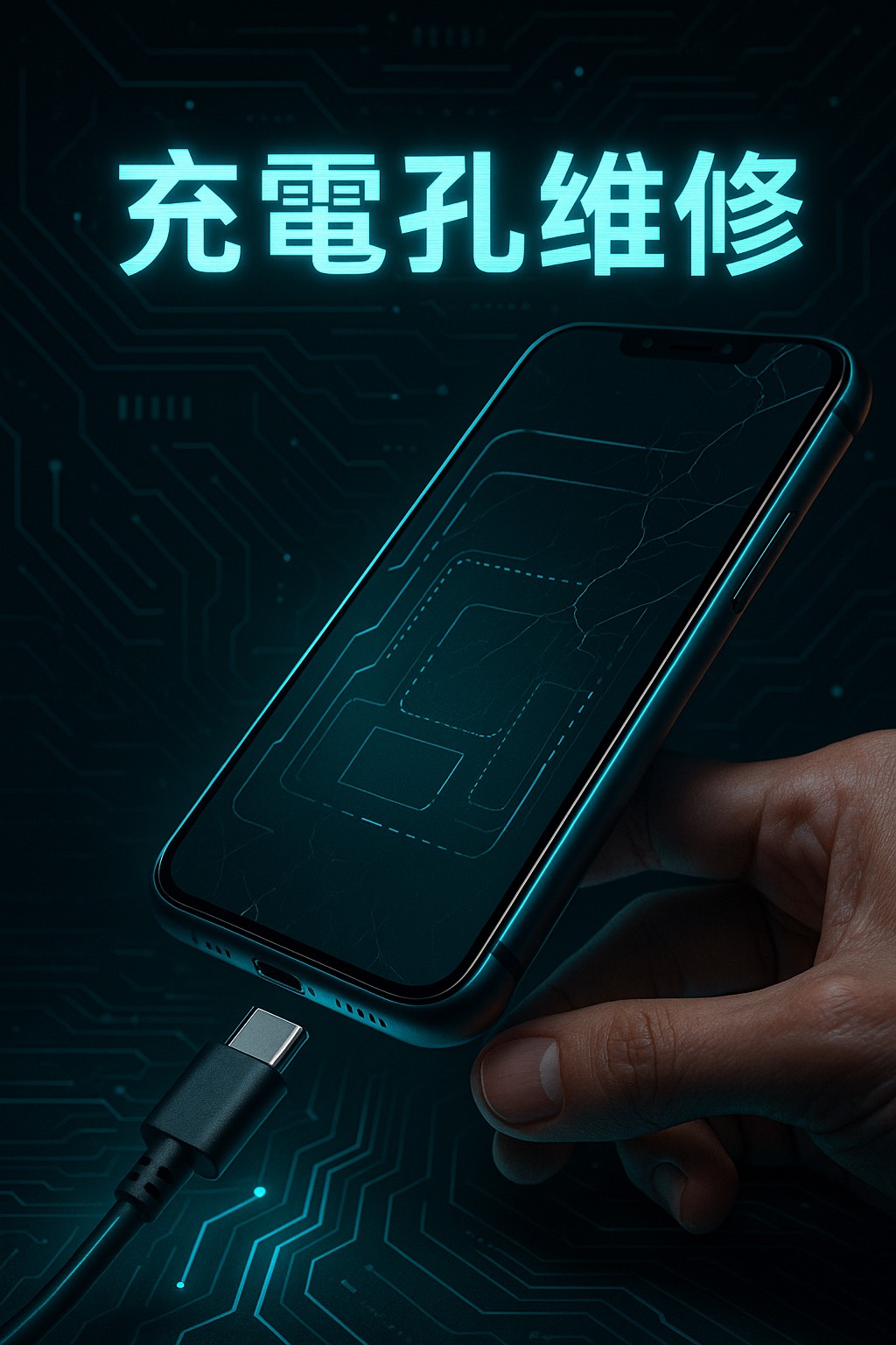 充電孔維修圖片